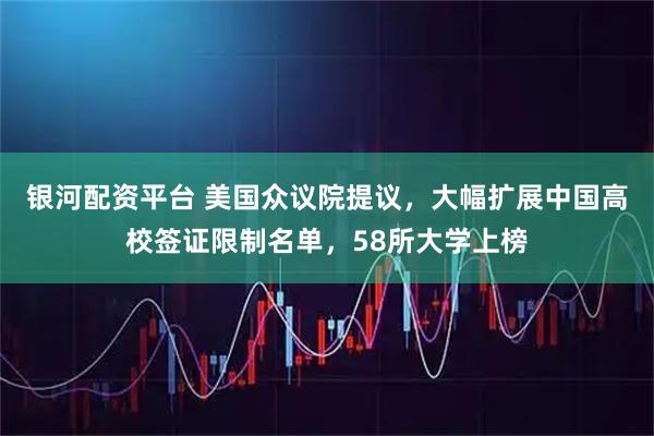 银河配资平台 美国众议院提议，大幅扩展中国高校签证限制名单，58所大学上榜