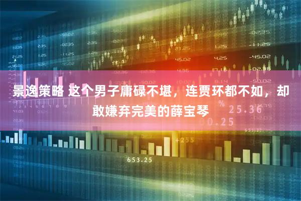 景逸策略 这个男子庸碌不堪，连贾环都不如，却敢嫌弃完美的薛宝琴